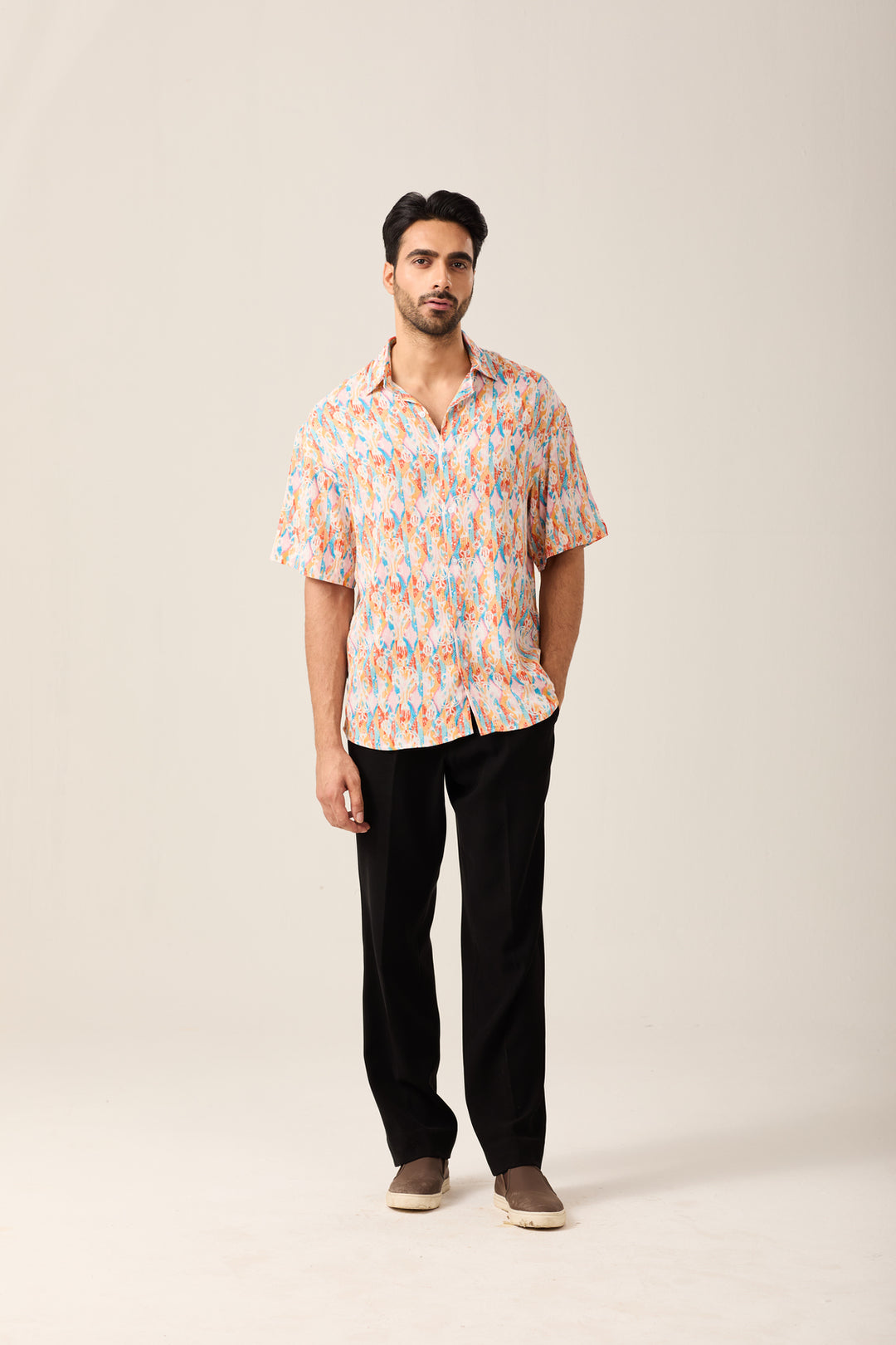 Multicolor Geometric Shirt