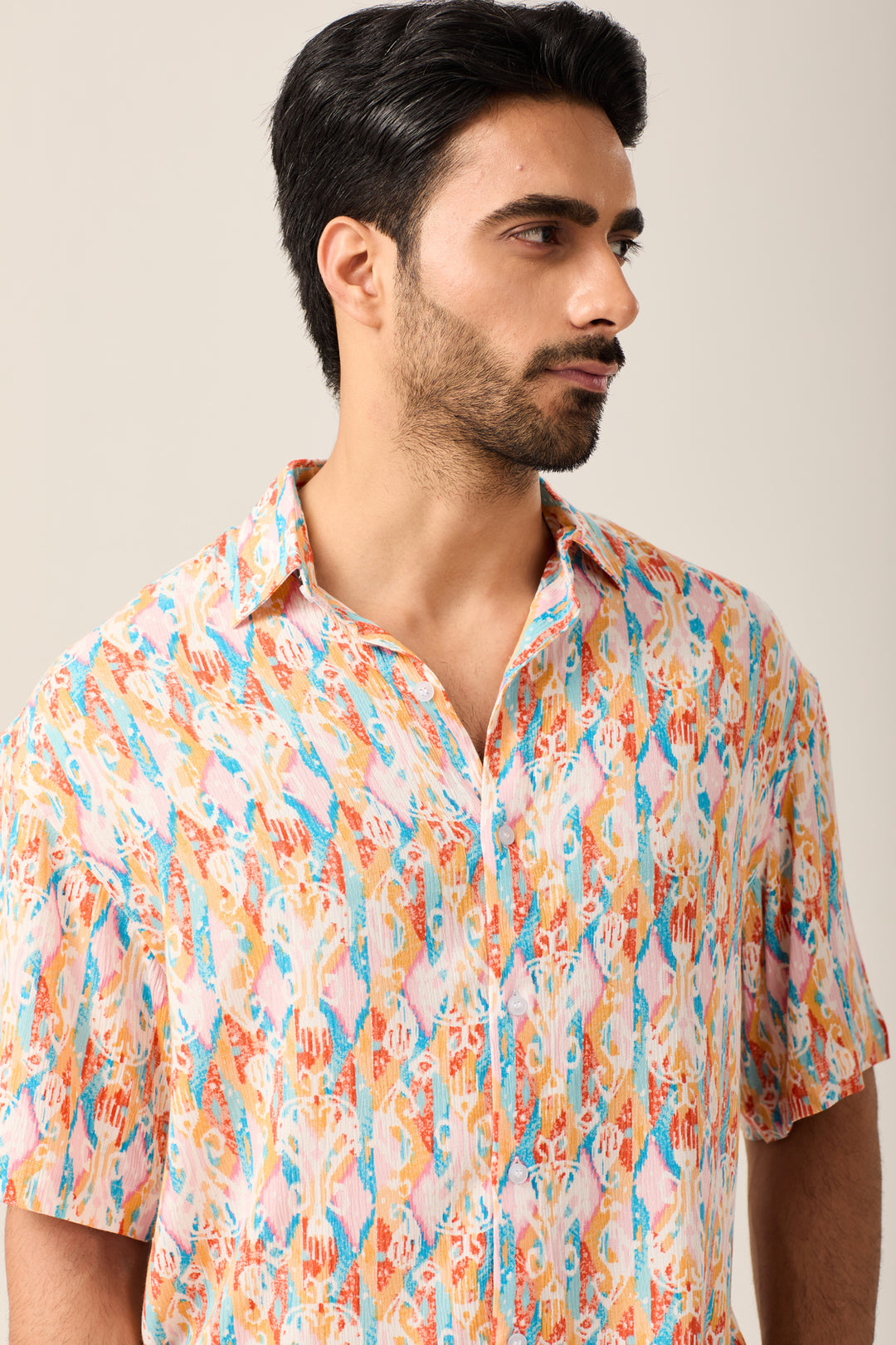 Multicolor Geometric Shirt
