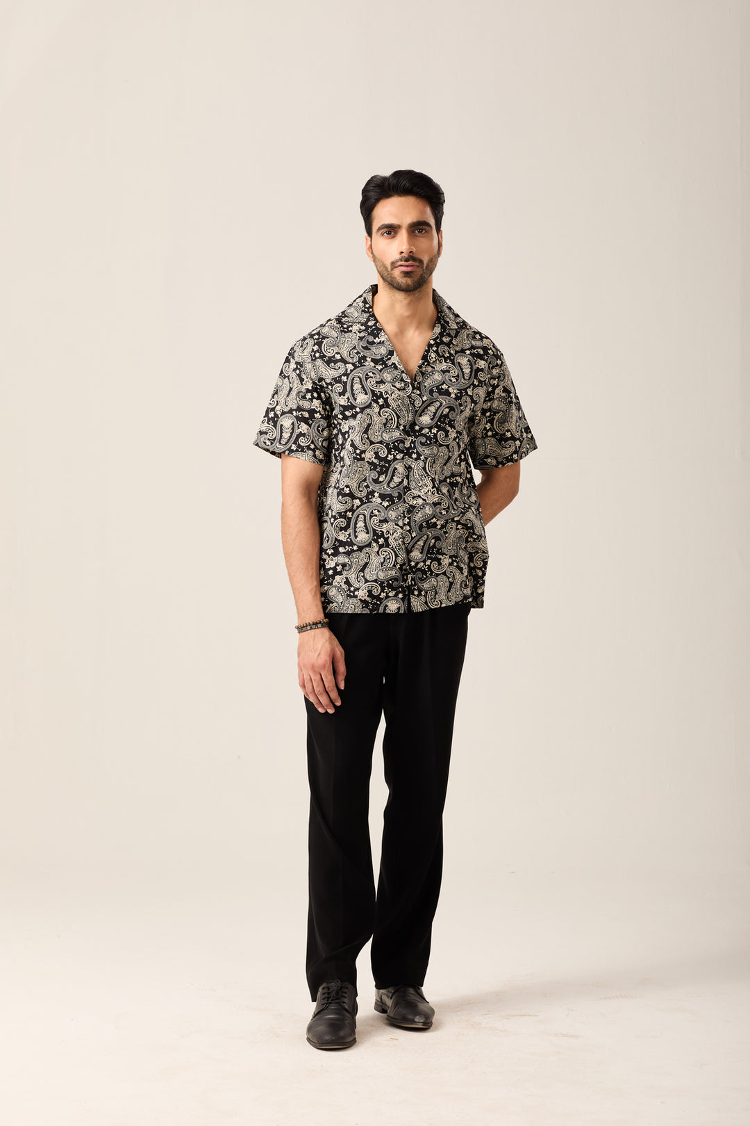 Black Paisley Shirt