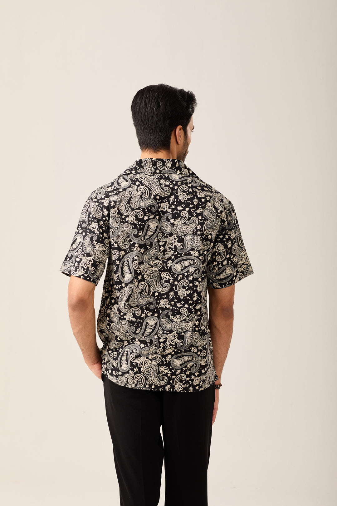 Black Paisley Shirt