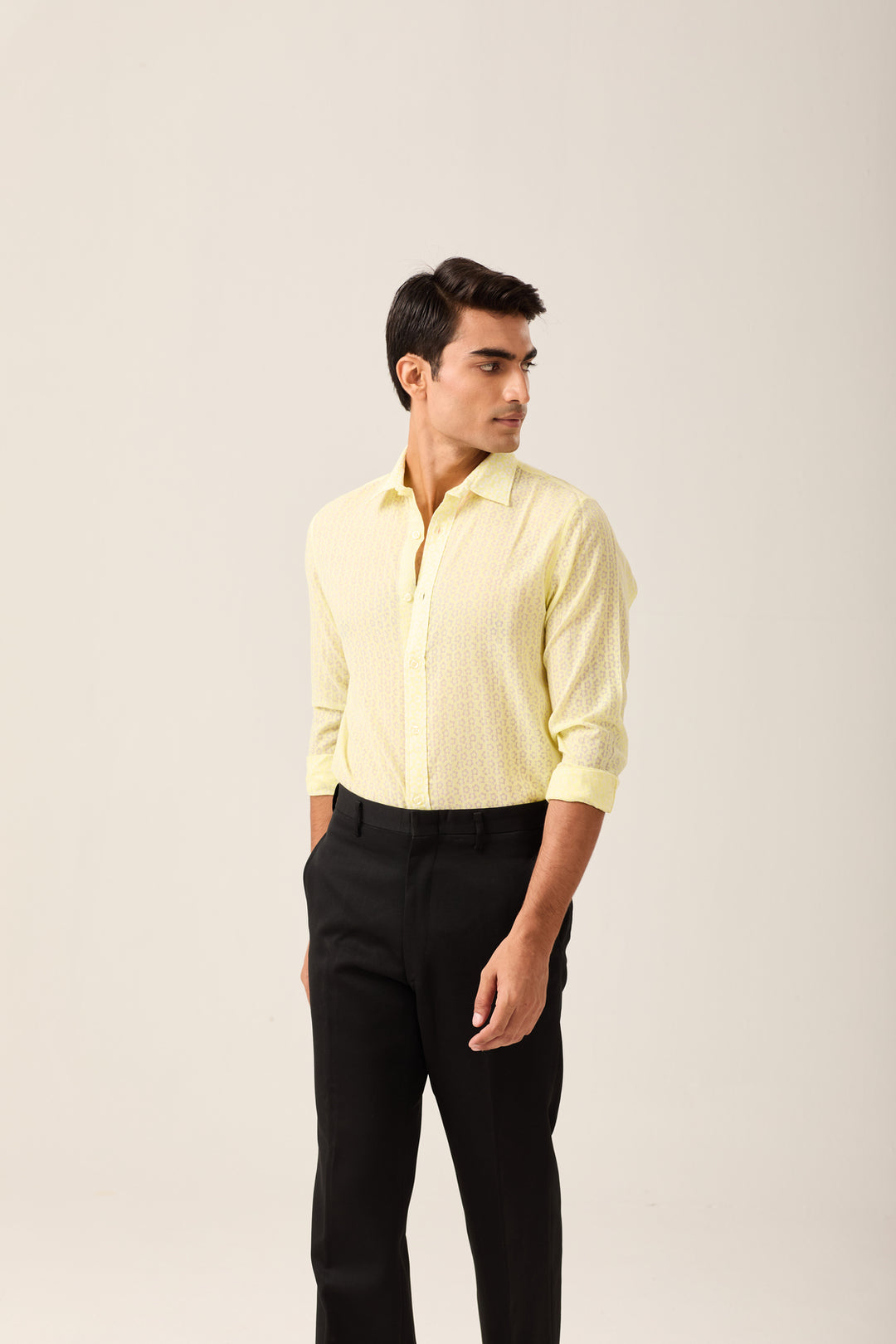 Yellow Sheer Shirt
