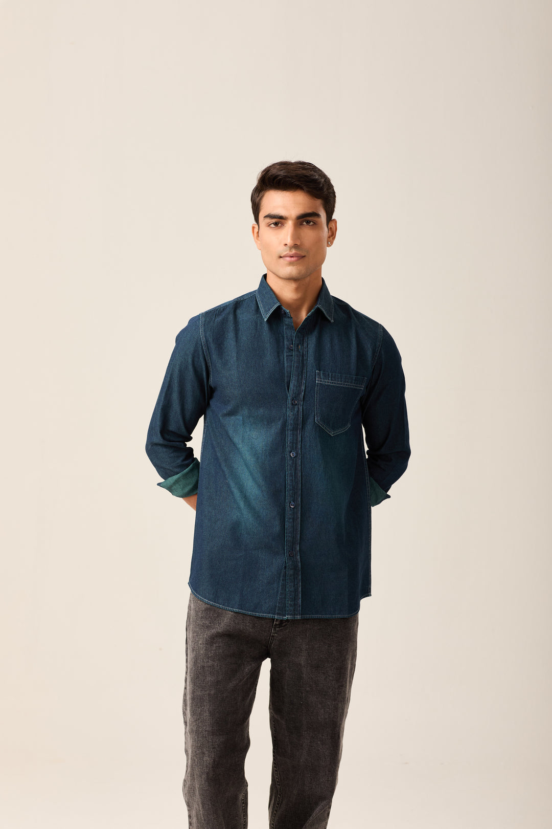 Indigo Denim Shirt