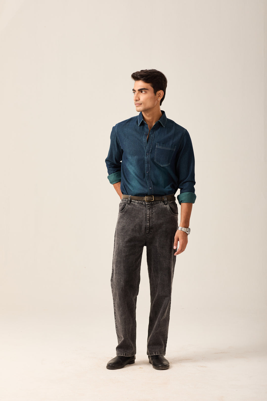Indigo Denim Shirt