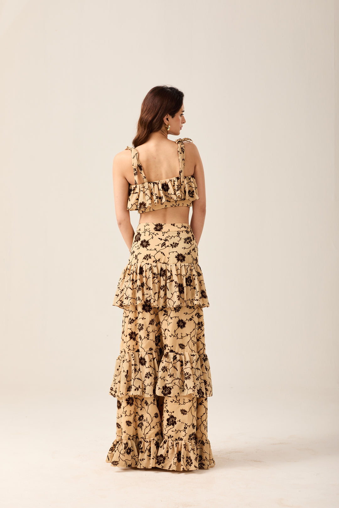 Floral Ruffle Co-ord Set