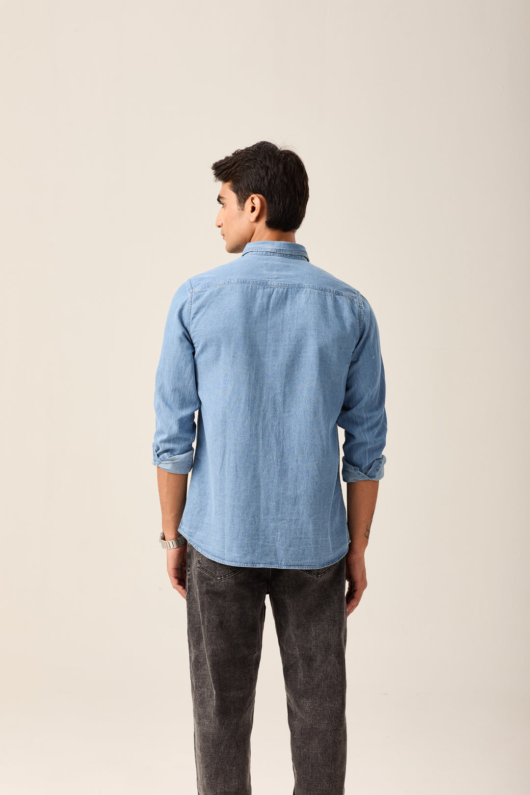 Light Blue Denim Shirt