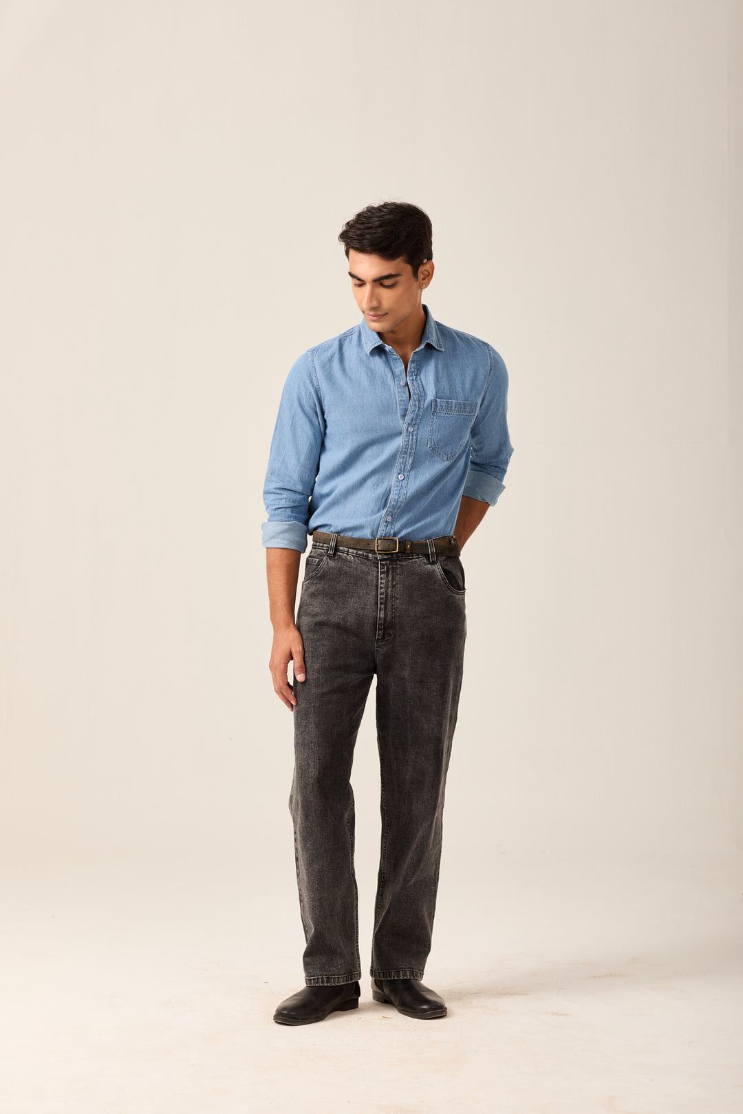 Light Blue Denim Shirt