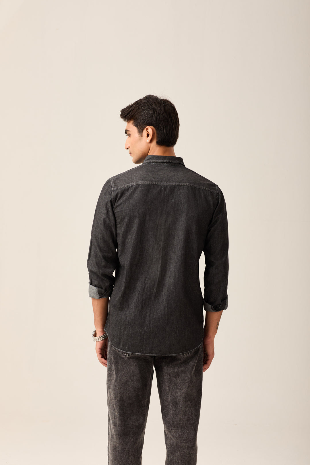 Charcoal Western Shirt