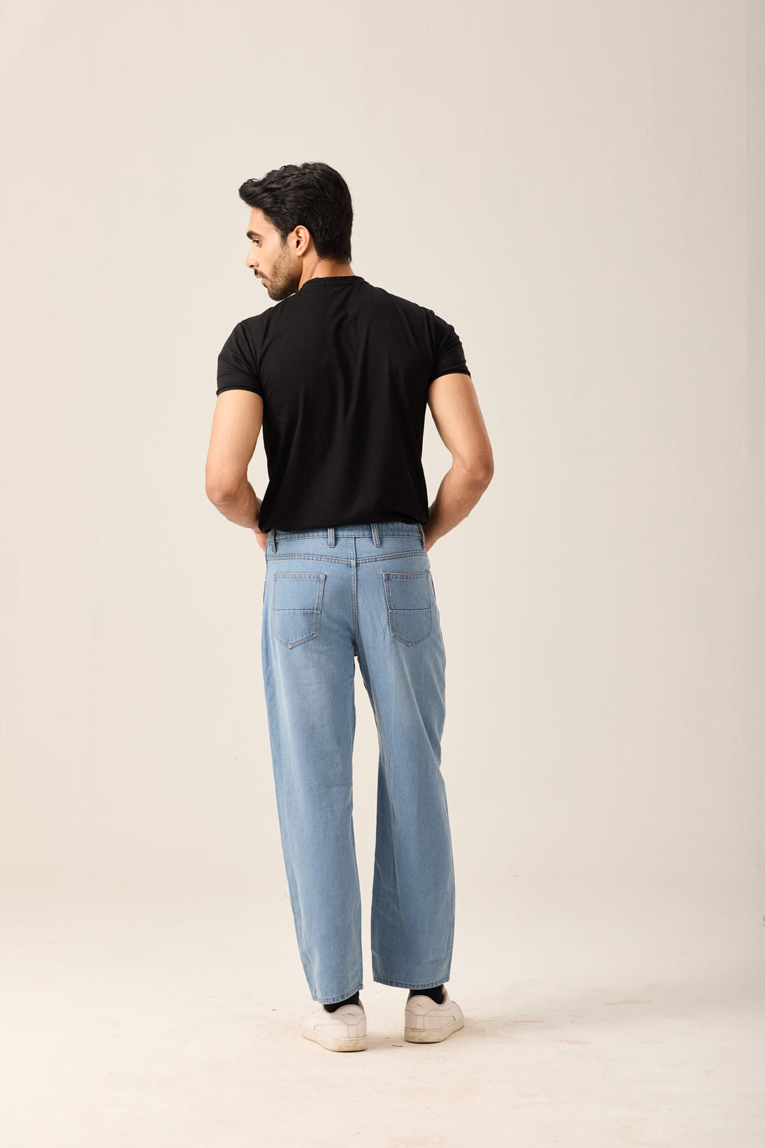 Vintage Blue Loose Fit Jeans