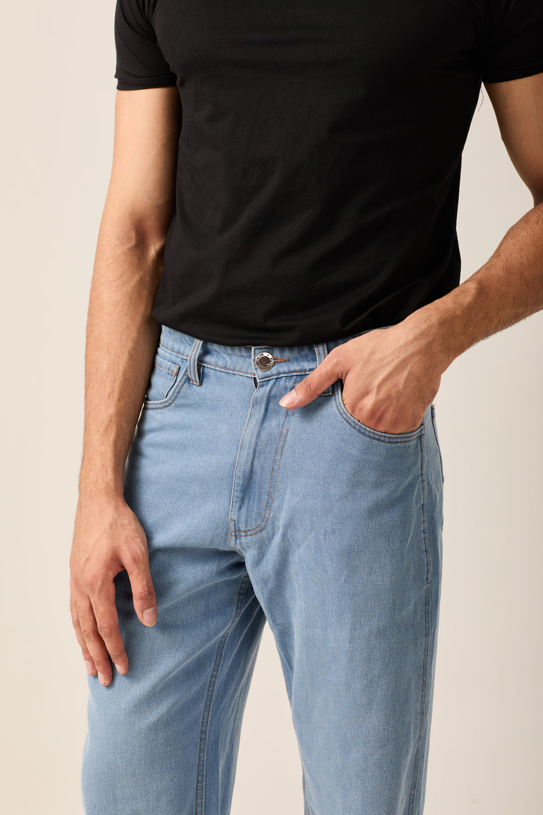 Vintage Blue Loose Fit Jeans