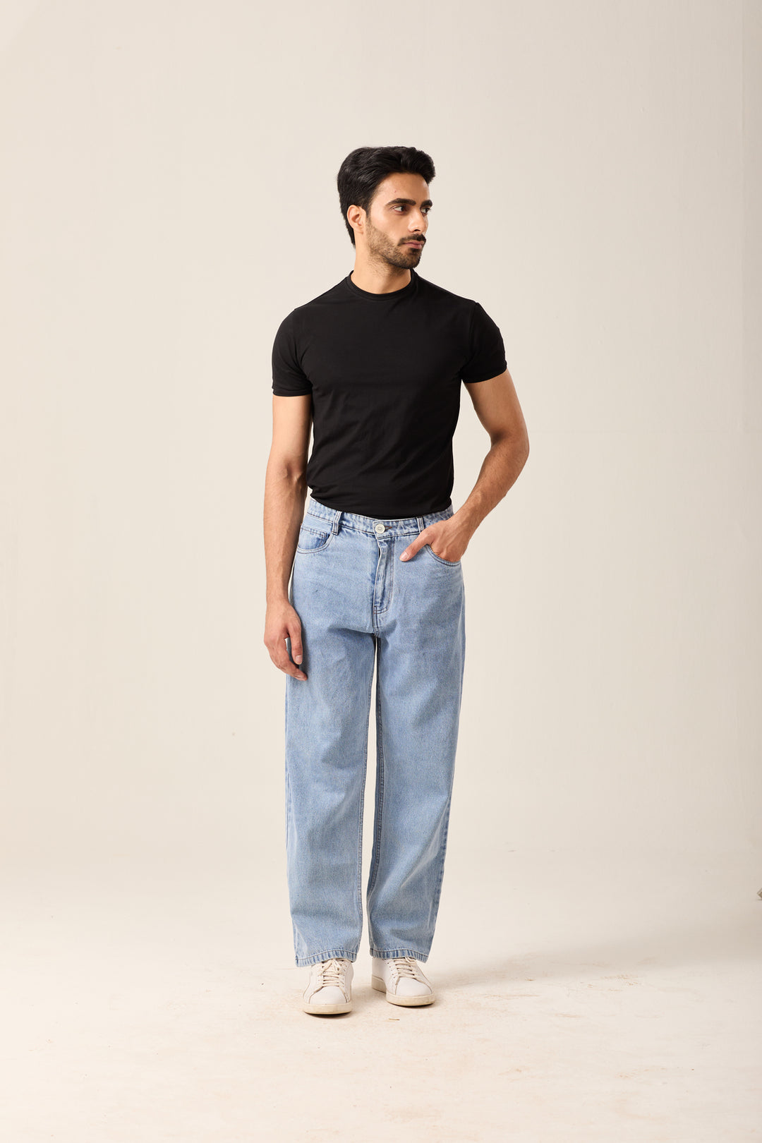 Light Blue Relaxed Fit Jeans
