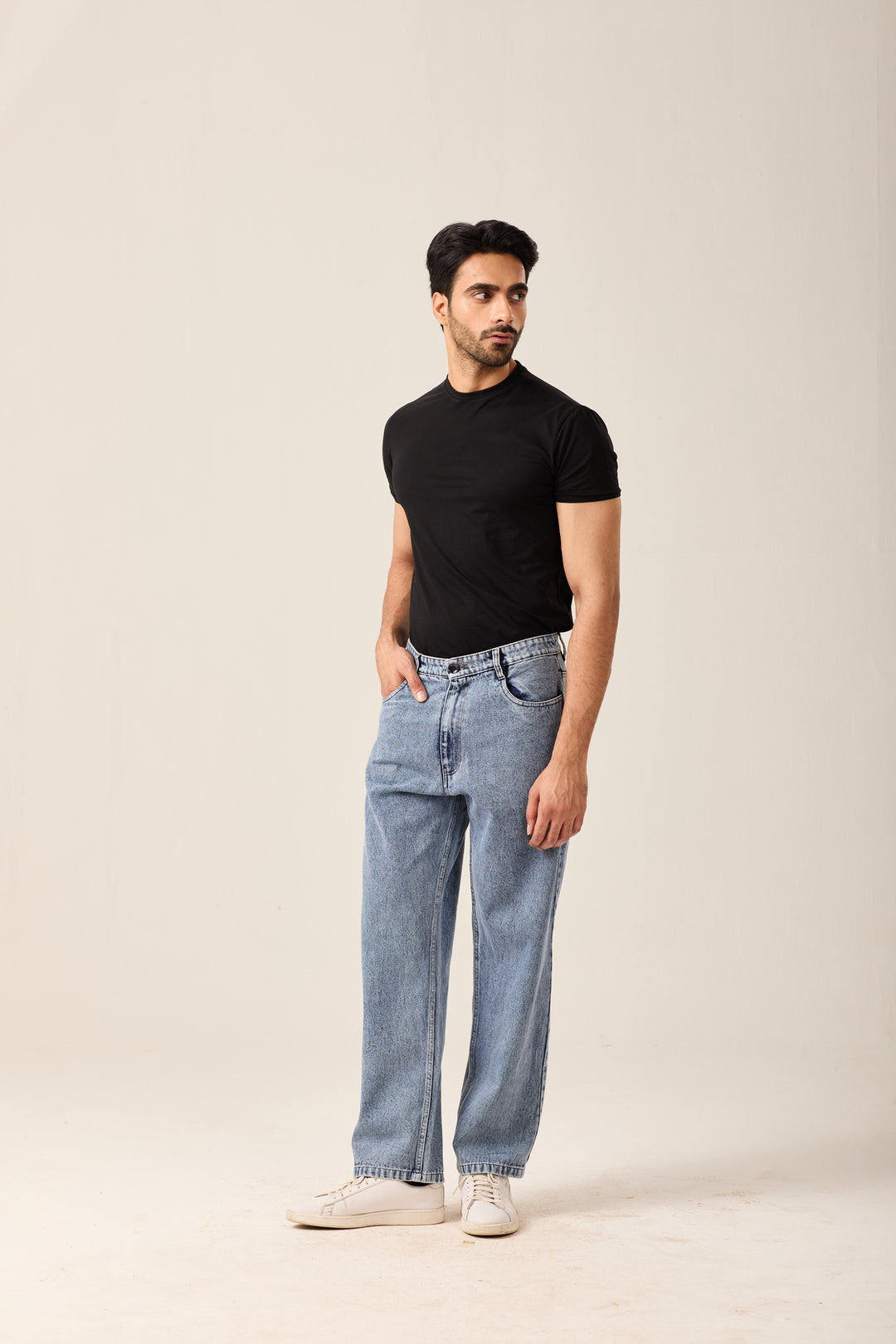 Light Blue Relaxed Fit Jeans