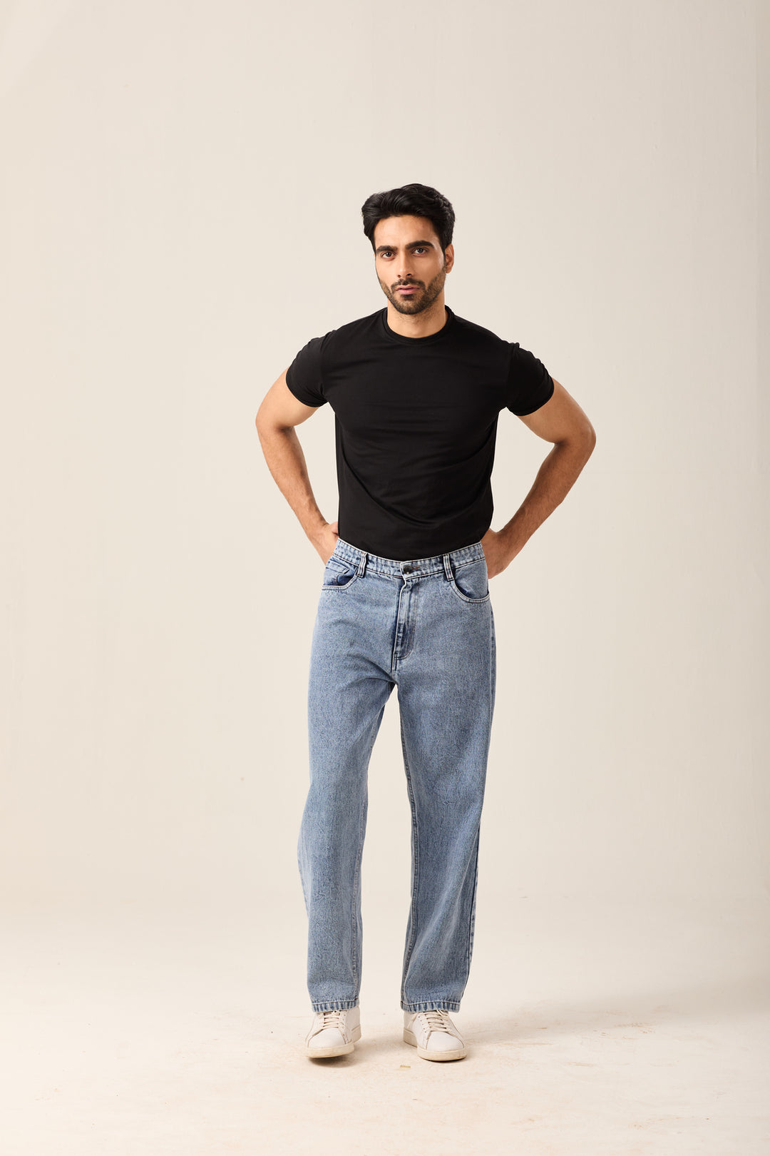 Light Blue Relaxed Fit Jeans
