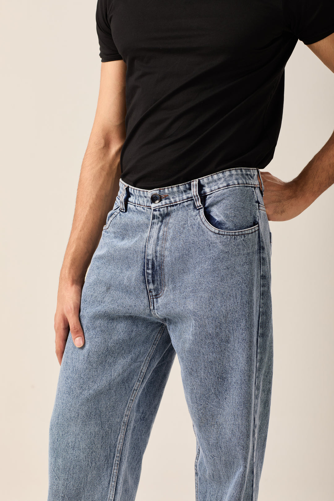 Light Blue Relaxed Fit Jeans
