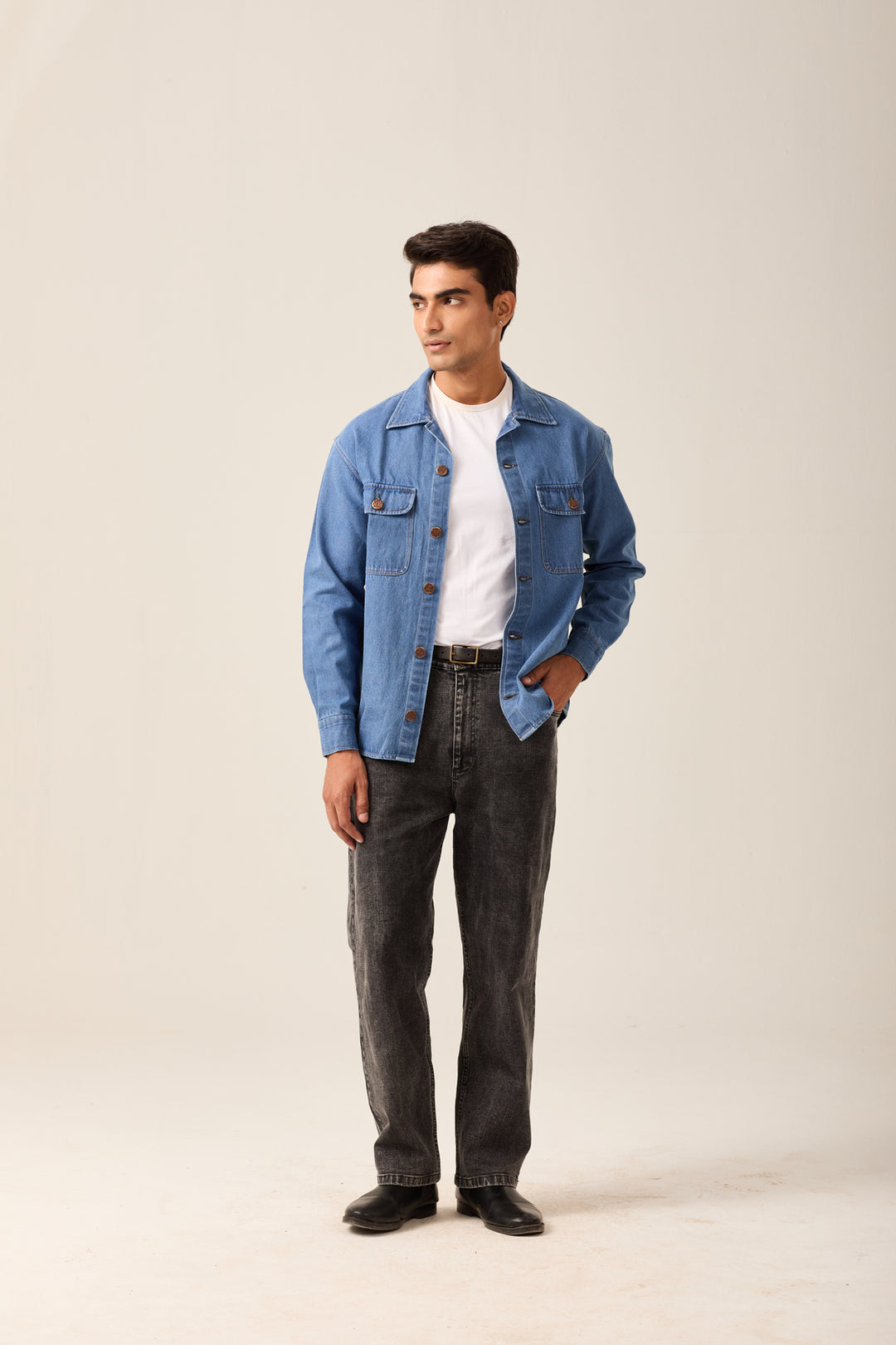 Light Blue Workwear Jacket