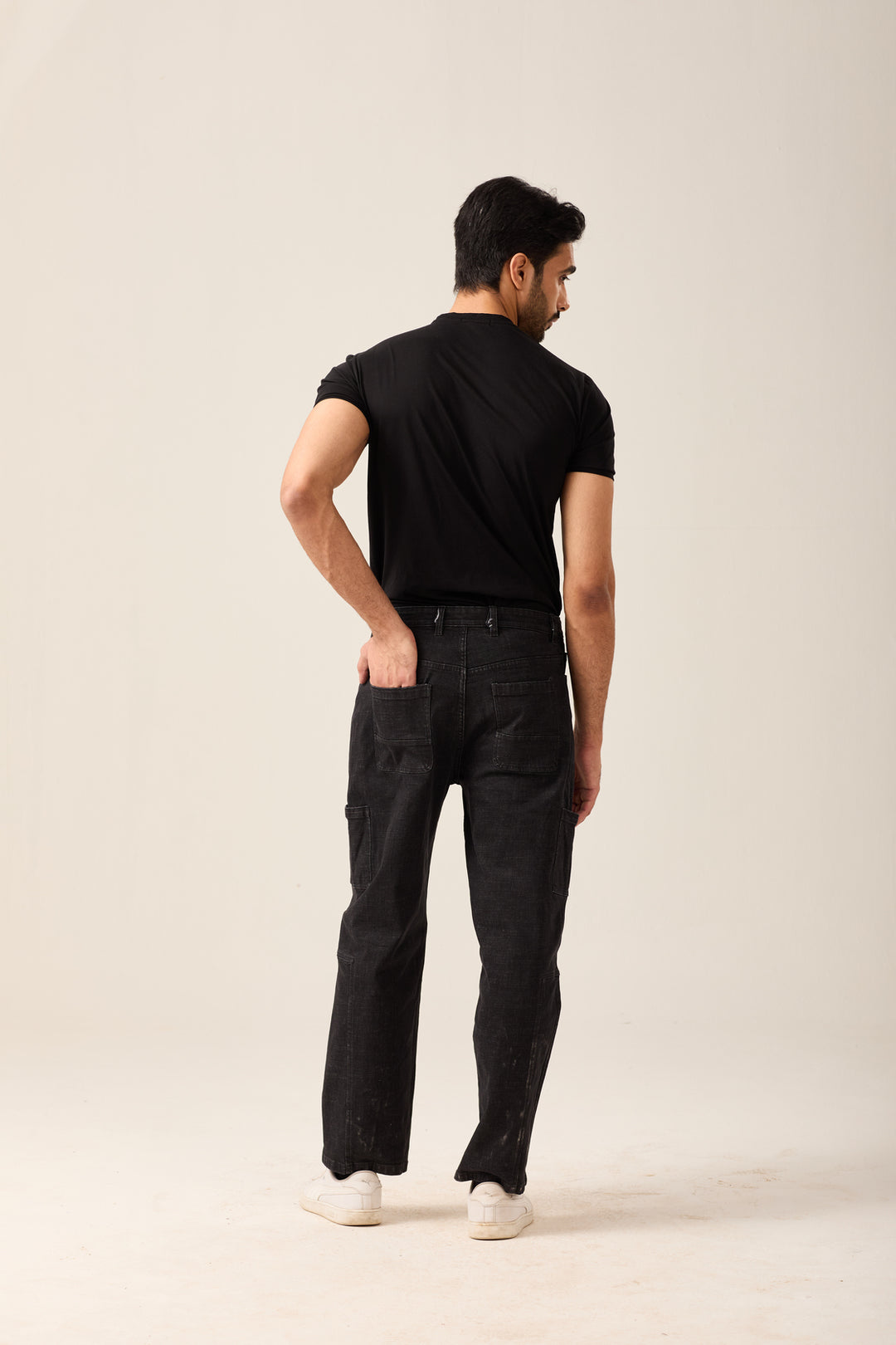 Black Utility Jeans