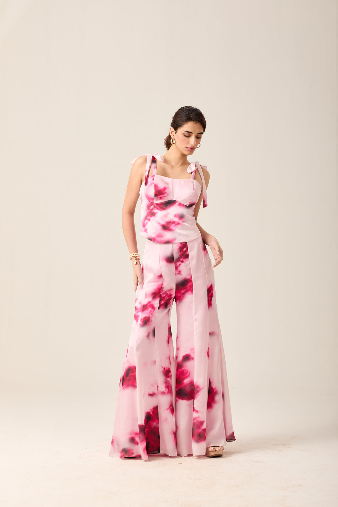 Pink Tie-Dye Co-ord Set