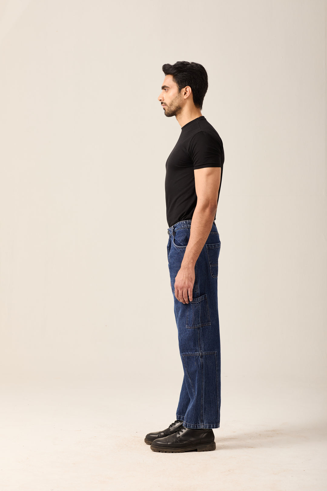 Workwear Denim Cargo Jeans