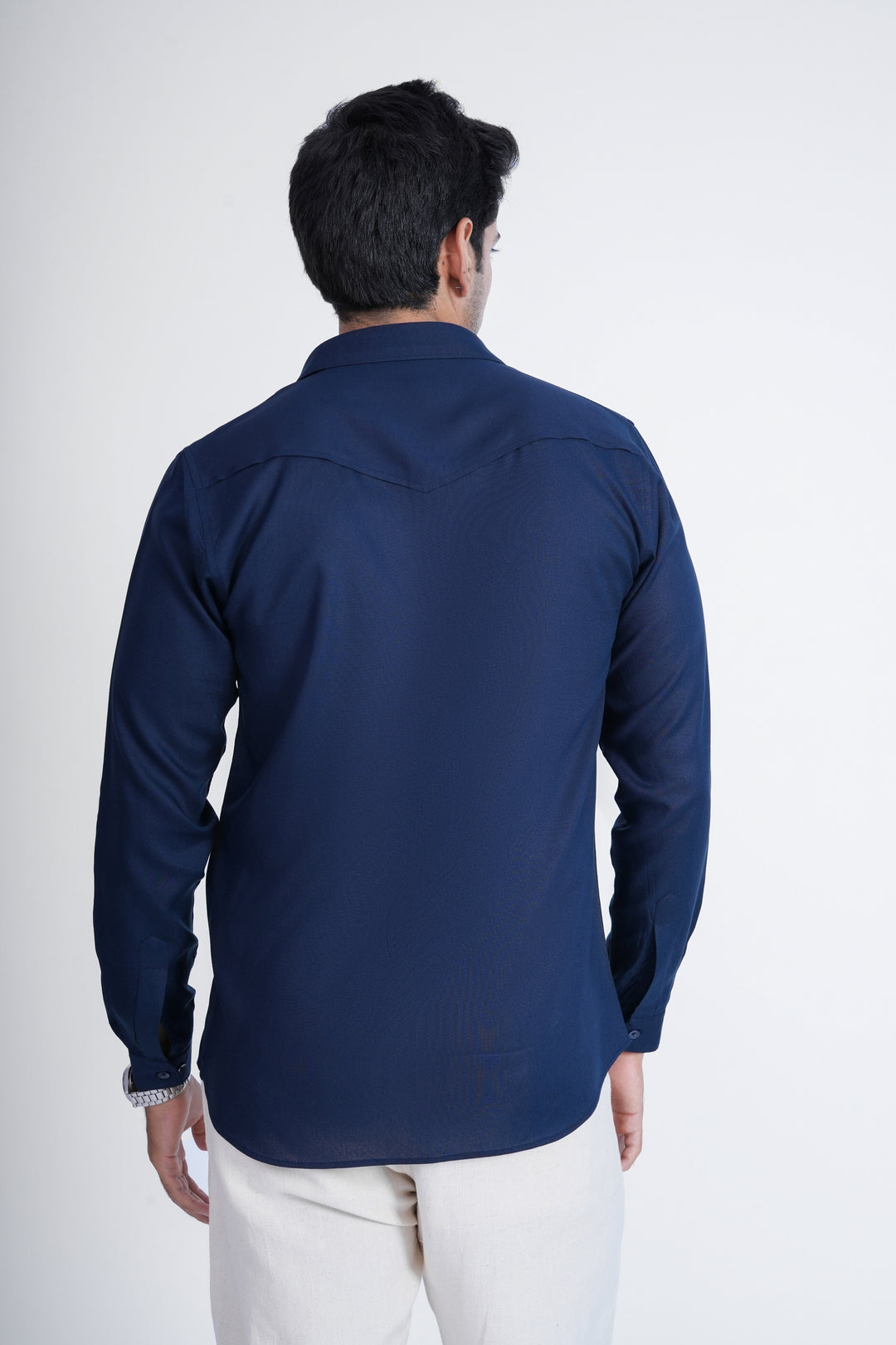 Blue Classic Tailored Shirt