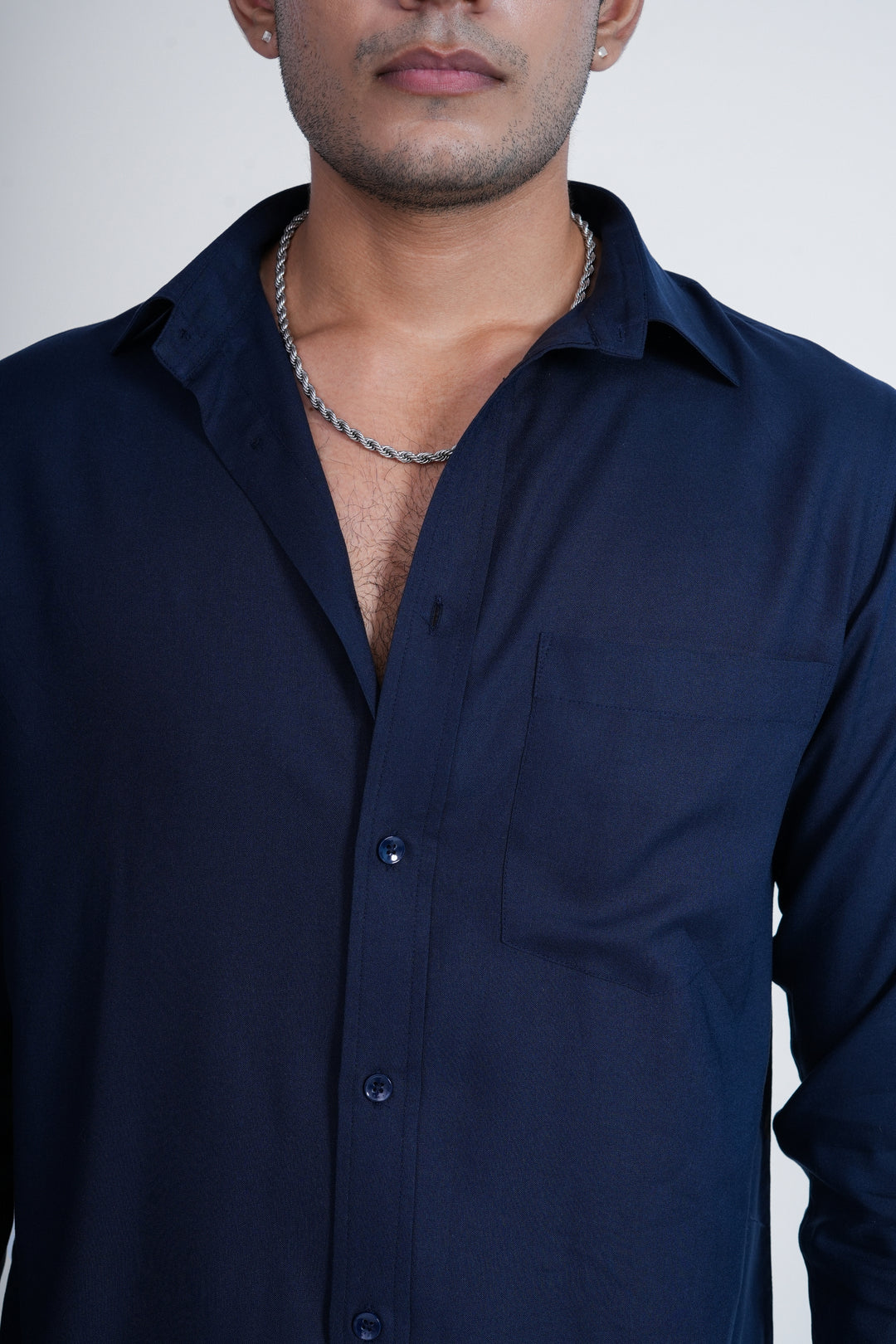 Blue Classic Tailored Shirt