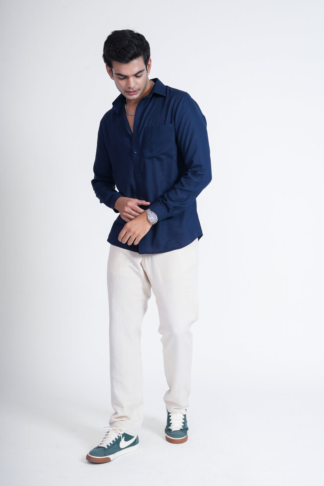 Blue Classic Tailored Shirt
