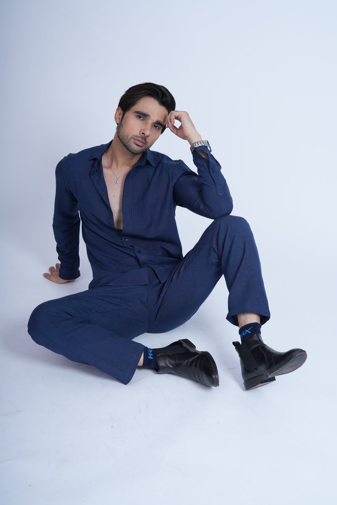 Blue Breeze Linen Shirt