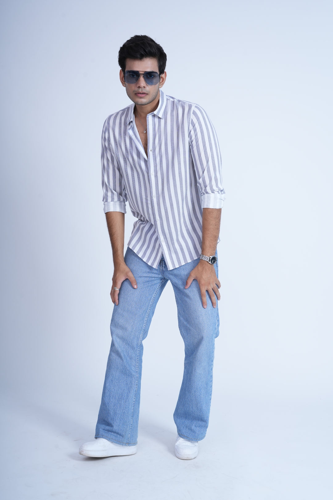 Coastal Stripe Classic Shirt