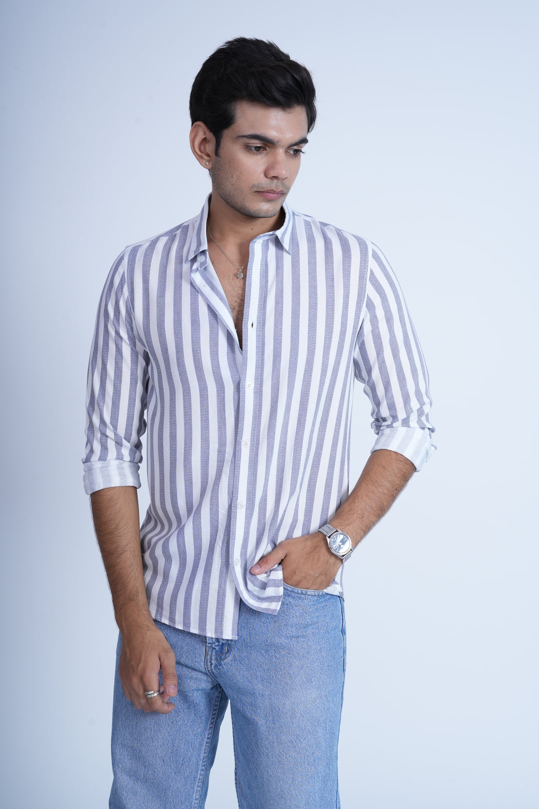 Coastal Stripe Classic Shirt