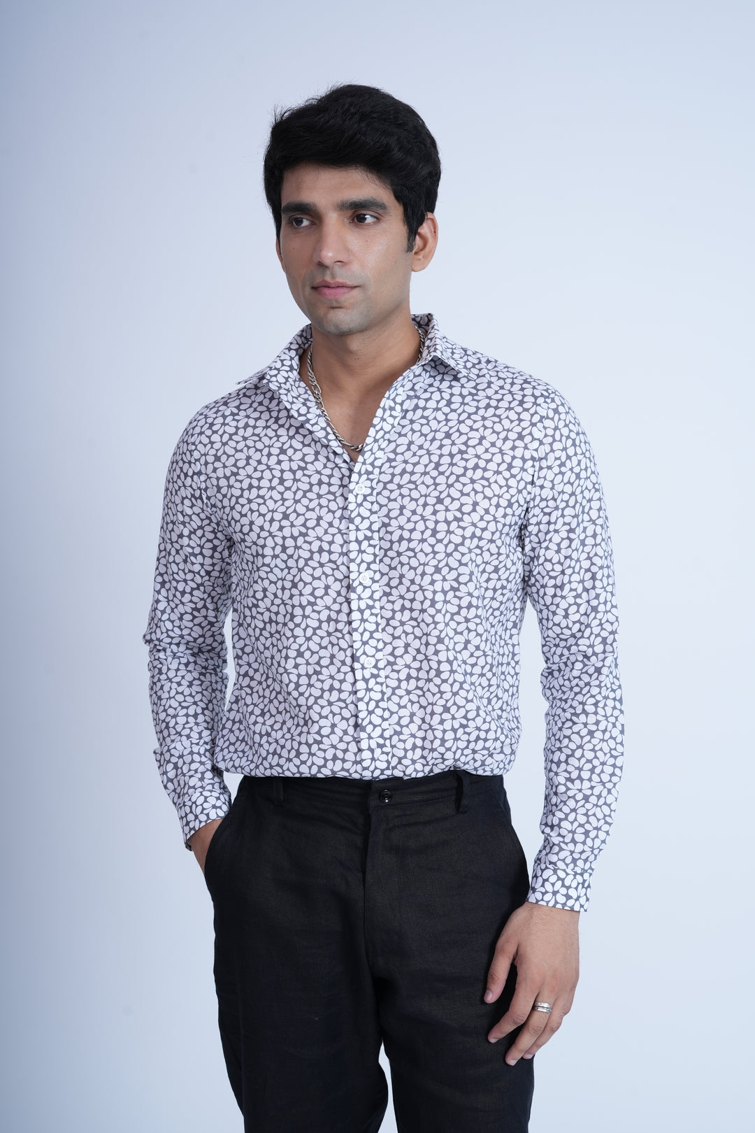 Pebble Print Classic Shirt