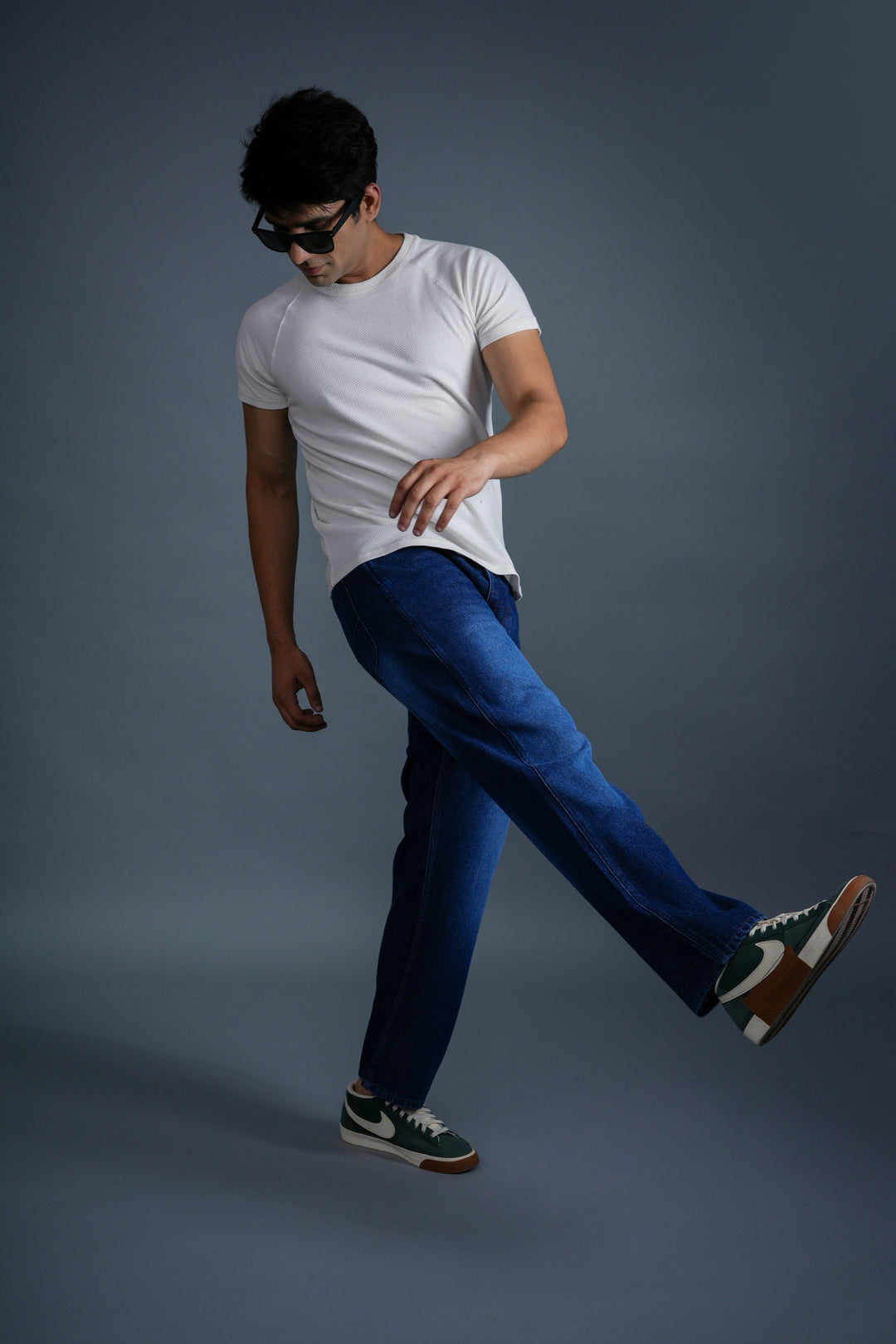 Ivory Textured Essential Tee
