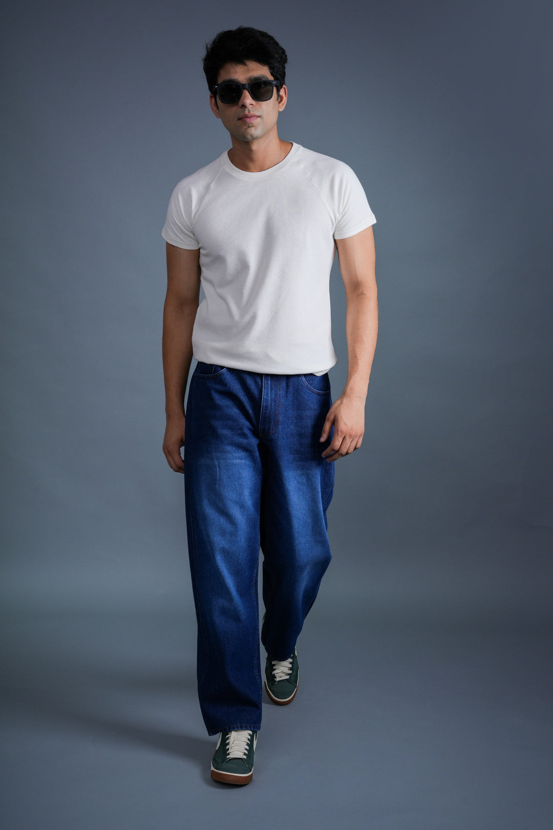 Ivory Textured Essential Tee