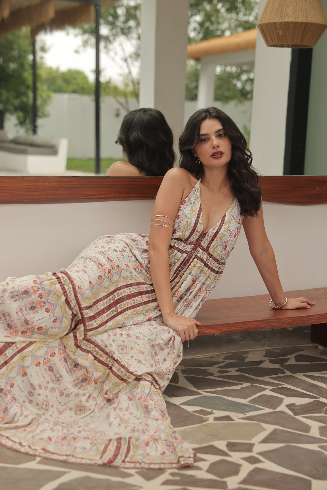 Nomad Muse Printed Maxi Dress