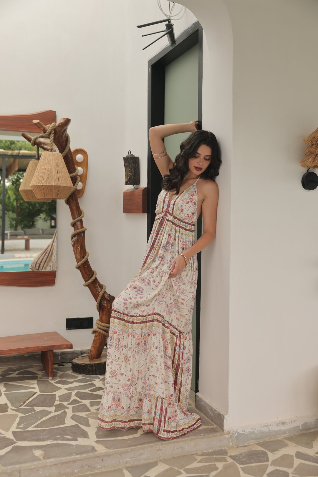 Nomad Muse Printed Maxi Dress