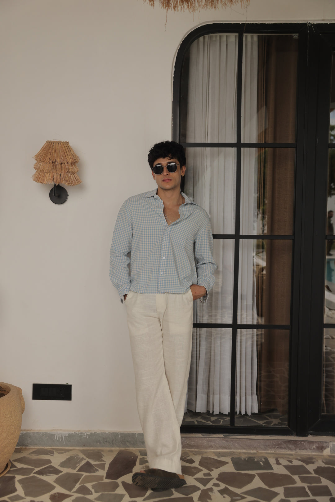 Coastal Check Short Shirt