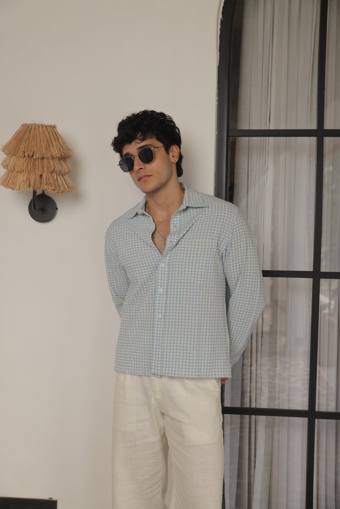 Coastal Check Short Shirt
