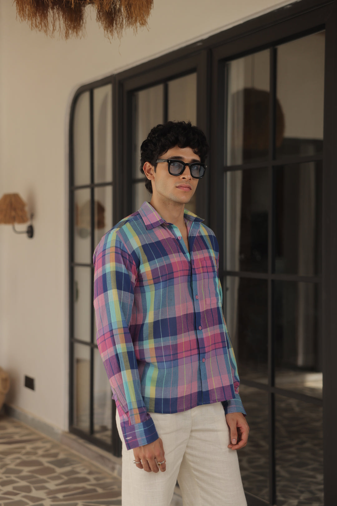 Coastal Fusion Check Shirt