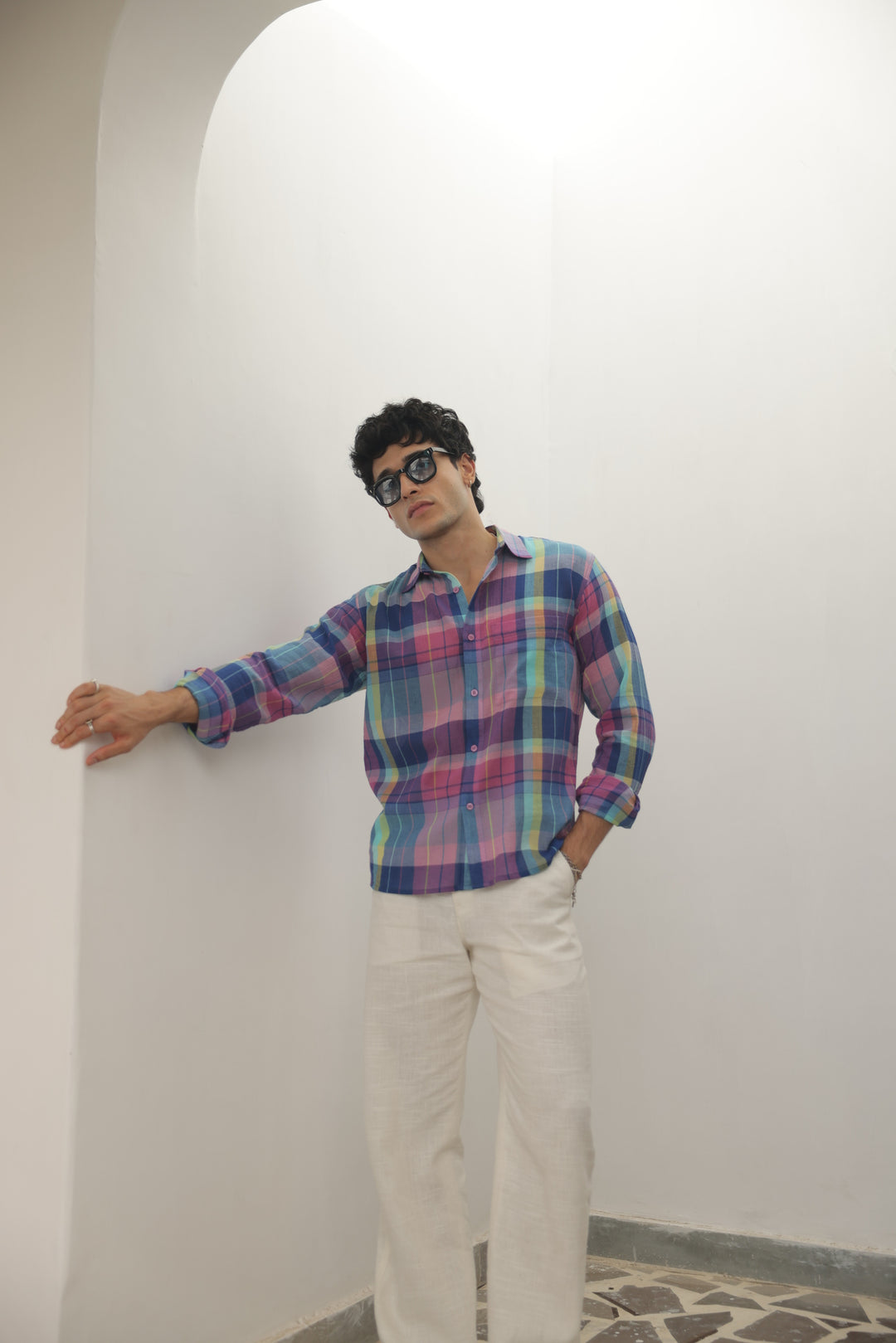 Coastal Fusion Check Shirt