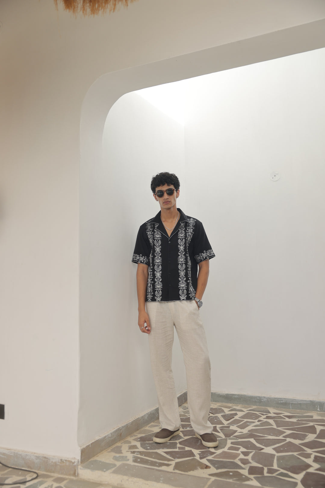 Eclipse Embroidered Resort Shirt