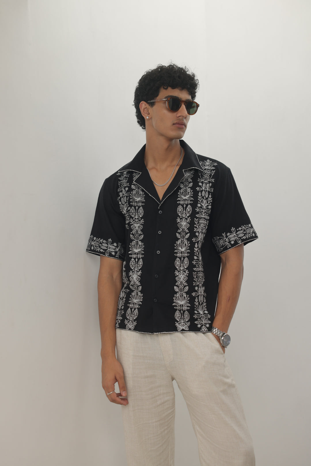 Eclipse Embroidered Resort Shirt
