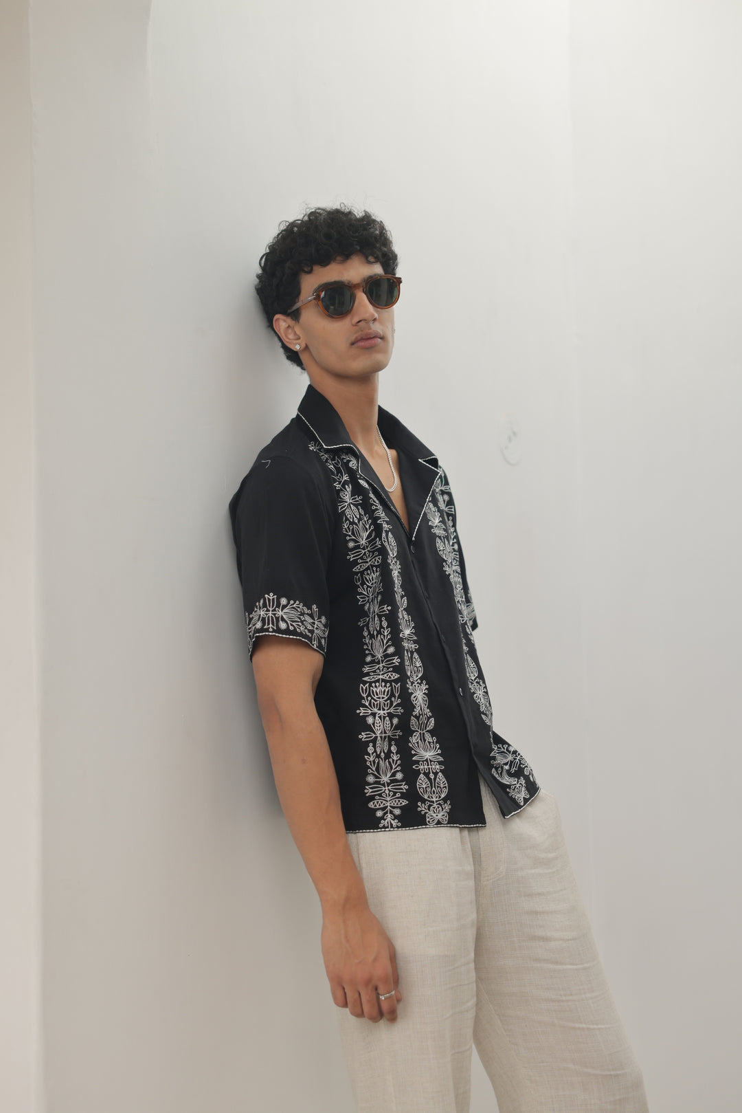 Eclipse Embroidered Resort Shirt