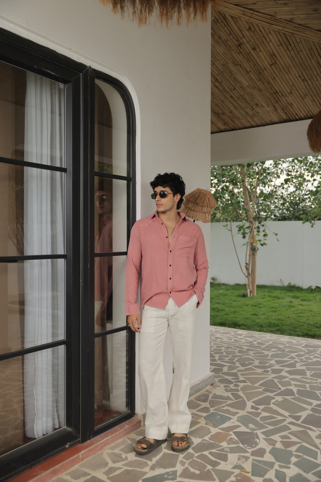 Dusty Rose Full Sleeve Shirt